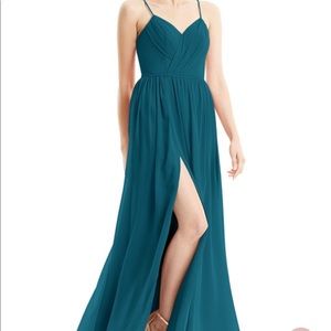 Azazie Cora Bridesmaid Dress in Ink Blue